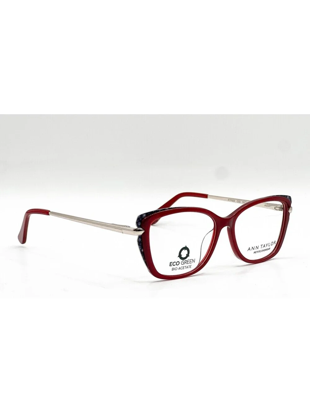 Ann Taylor Atp820 C02 Red Authentic Eyeglasses 50-14-135